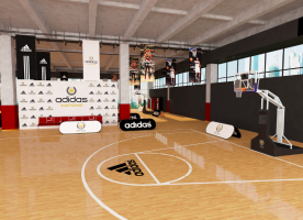 室内篮球馆装修效果图